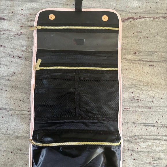 Nine West Toiletry Bag, Hanging Makeup Organizer, Pastels - Picture 3 of 5